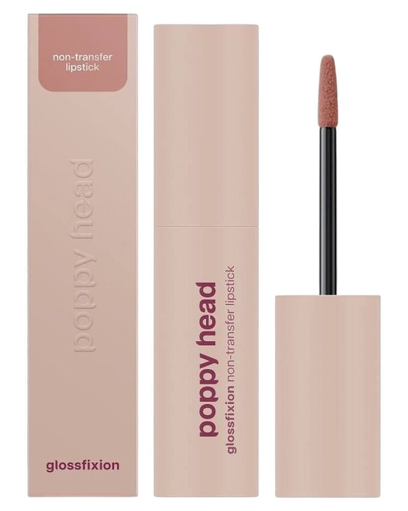 Poppy Head Glossfixion Non-Transfer Liquid Lipstick 01 Nudit 2 g