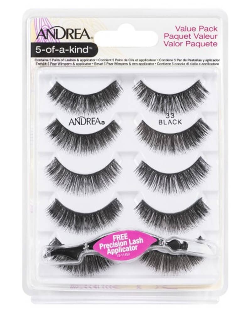 Andrea 5-Of-A-Kind Lashes Black 33 5 stk.