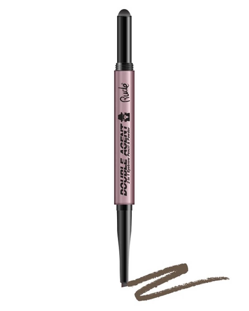 Rude Cosmetics Double Agent 2 in 1 Eyebrow Pencil & Powder Taupe (U) 0 g