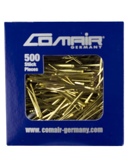 Comair Hårnåle Glat ""Klassik 5cm"" Guld 754602 500 stk.