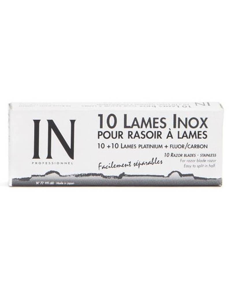 Sibel IN Inox Barberblade Universal Dobbelbladet Ref. P000088 10 stk.