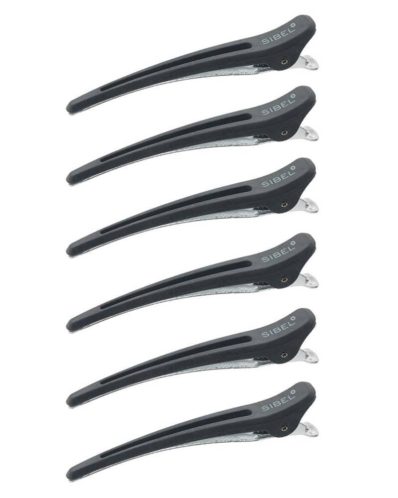 Sibel Carbon Separating Clips 10 cm Ref. P000849 6 stk.