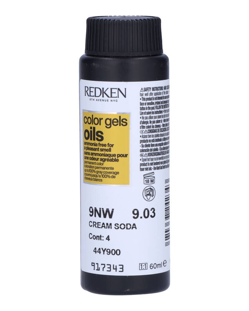 Redken Color Gels Oils 9NW Cream Soda 9.03 60 ml