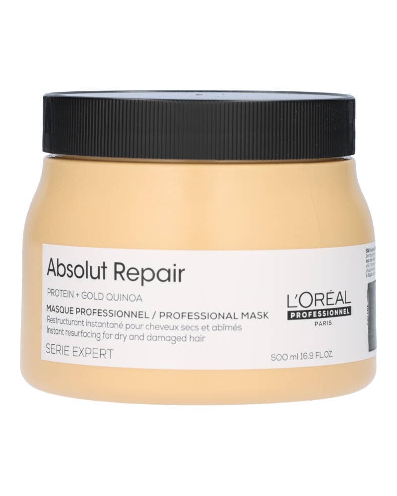 Loreal Absolut Repair Protein + Gold Quinoa Mask 500 ml