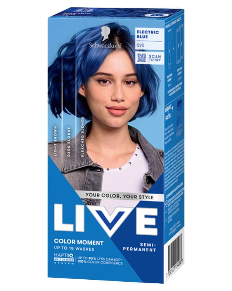 Schwarzkopf LIVE Color Moment 95 Electric Blue 50 ml