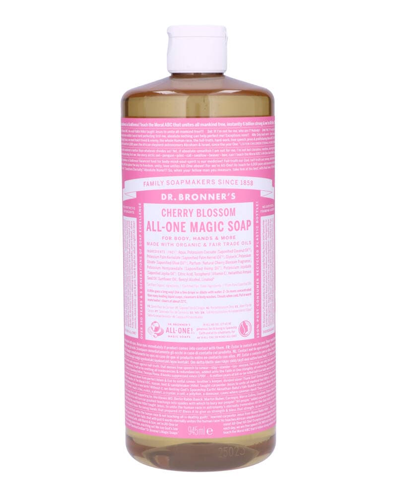 Dr. Bronner"'s Pure-Castile Soap Cherry Blossom 945 ml