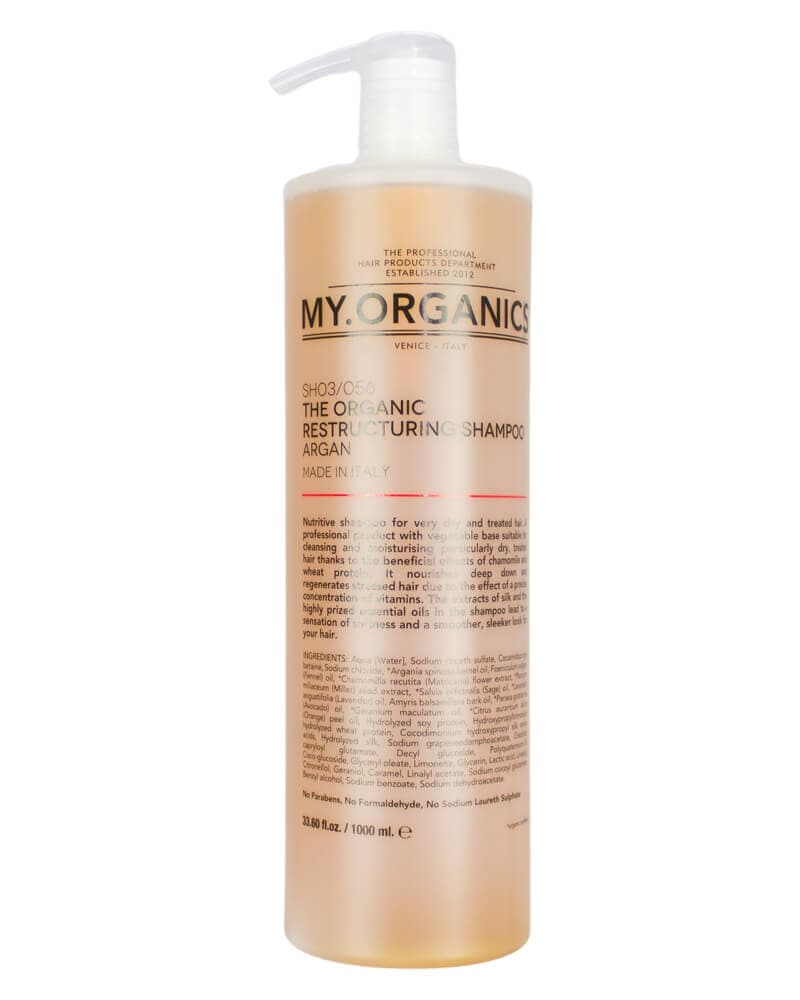 My.Organics The Organic Restructuring Shampoo Argan (U) 1000 ml