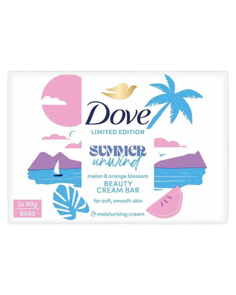 Dove Summer Unwind Beauty Cream Bar 90 g 2 stk.