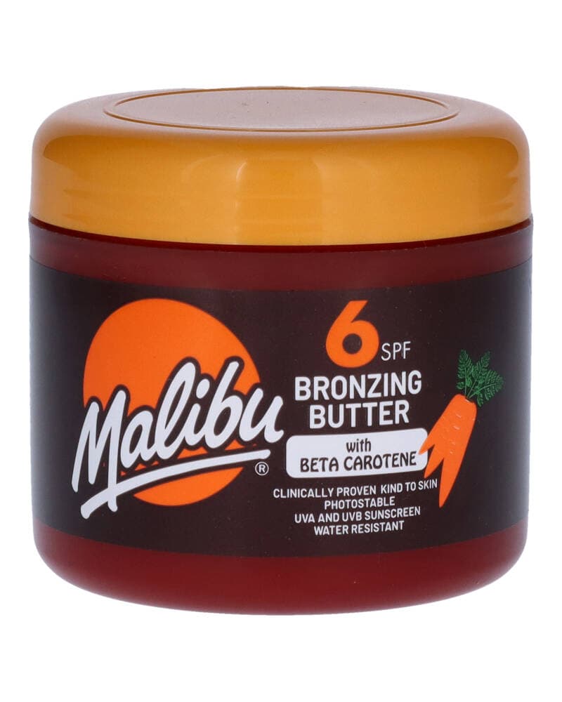 Malibu Tanning Bronzing Butter With Beta Carotene SPF 6 300 ml
