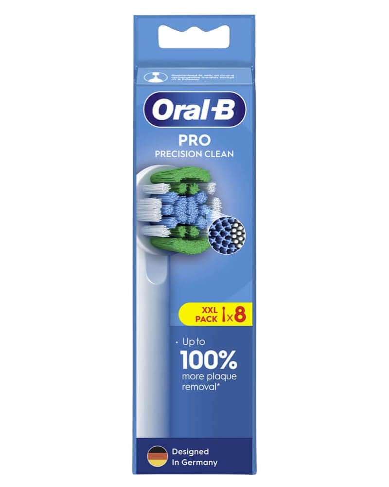 Oral B Precision Clean Pro replacement brush heads 8 stk.