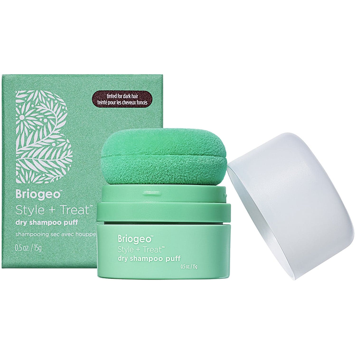 Briogeo Style + Treat™ Dry Shampoo Puff Tinted - 15 g