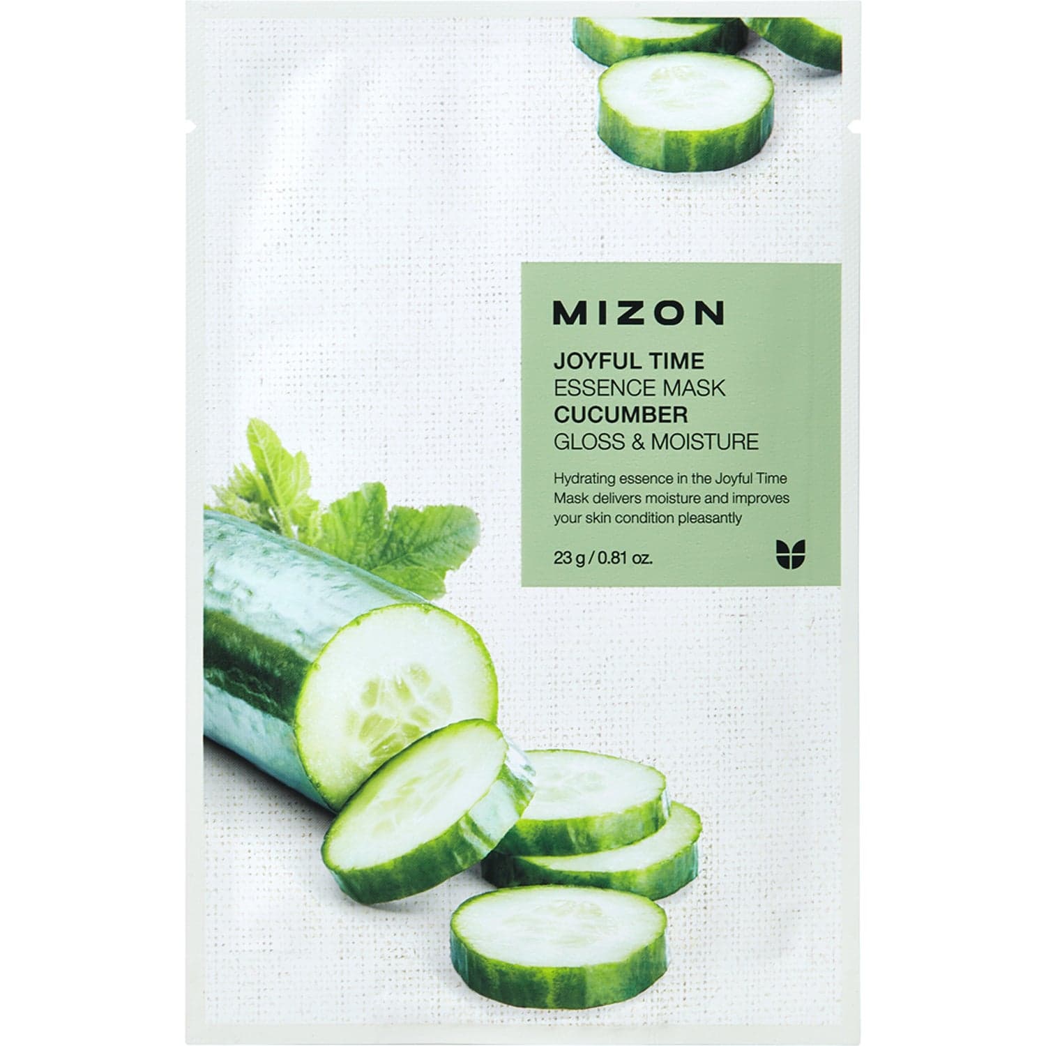 Mizon Joyful Time Essence Mask Cucumber 23 g
