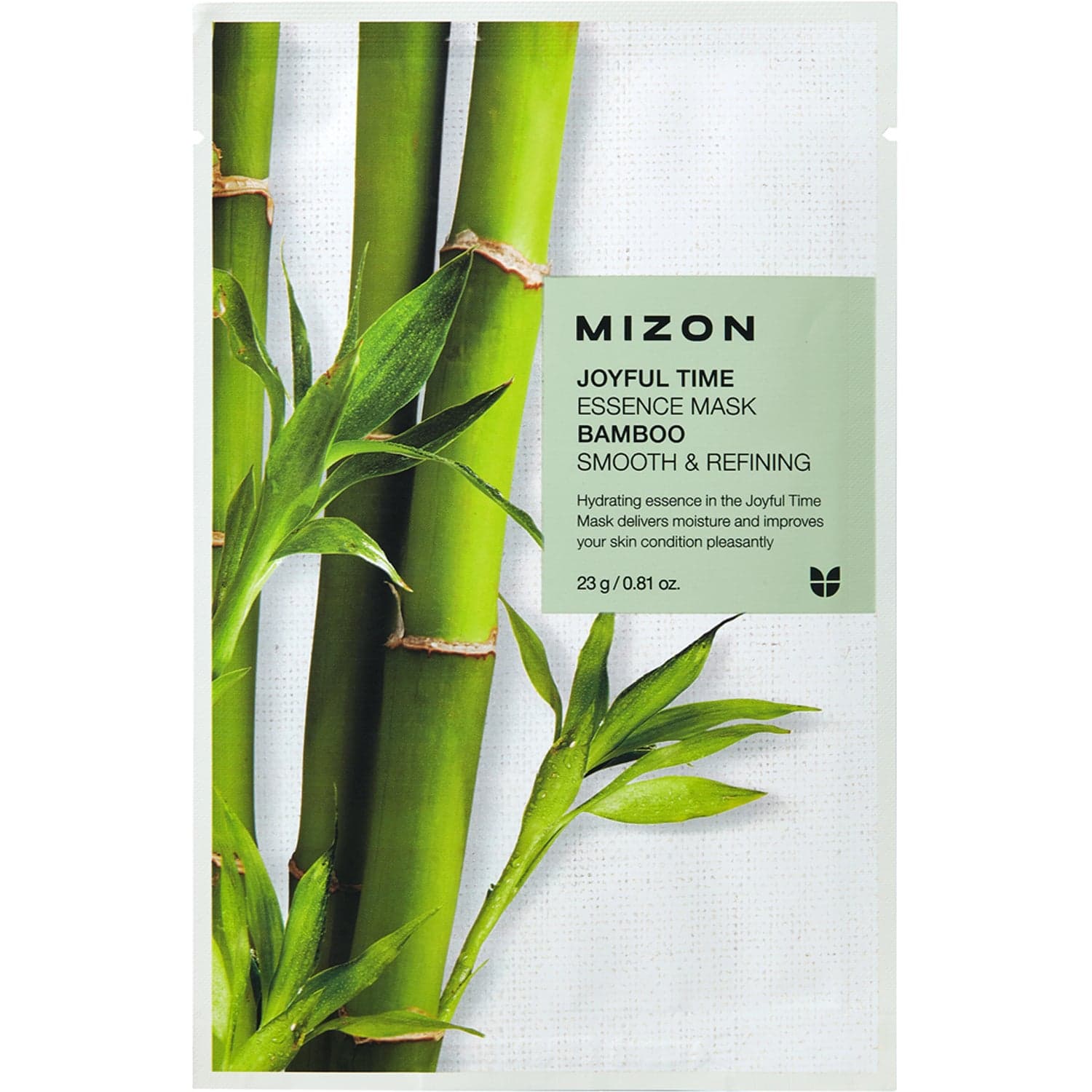 Mizon Joyful Time Essence Mask Bamboo 23 g