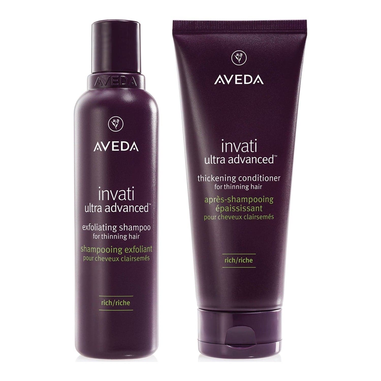 Aveda Invati Ultra Advanced Light Set Shampoo 200ml & Conditioner 200ml - 400 ml