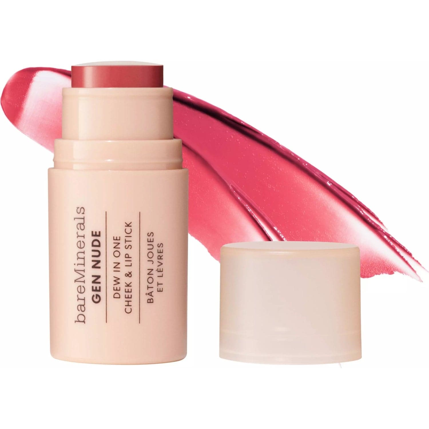 bareMinerals GEN NUDE Dew in One Cheek & Lip Stick Brick it On - 4.5 g
