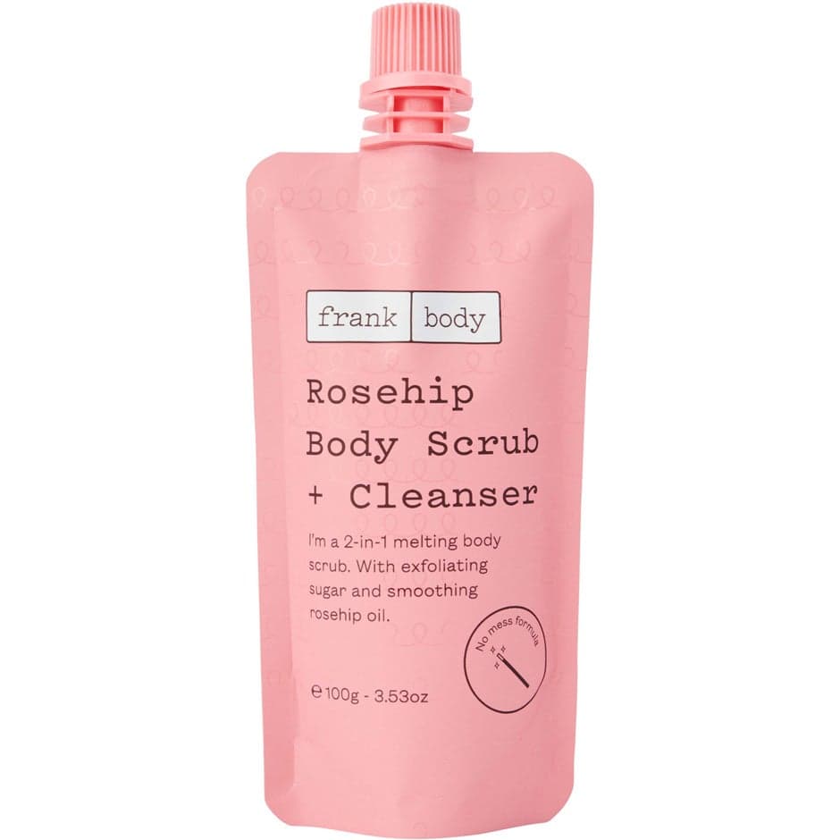 Frank Body Rosehip Body Scrub & Cleanser 100 g