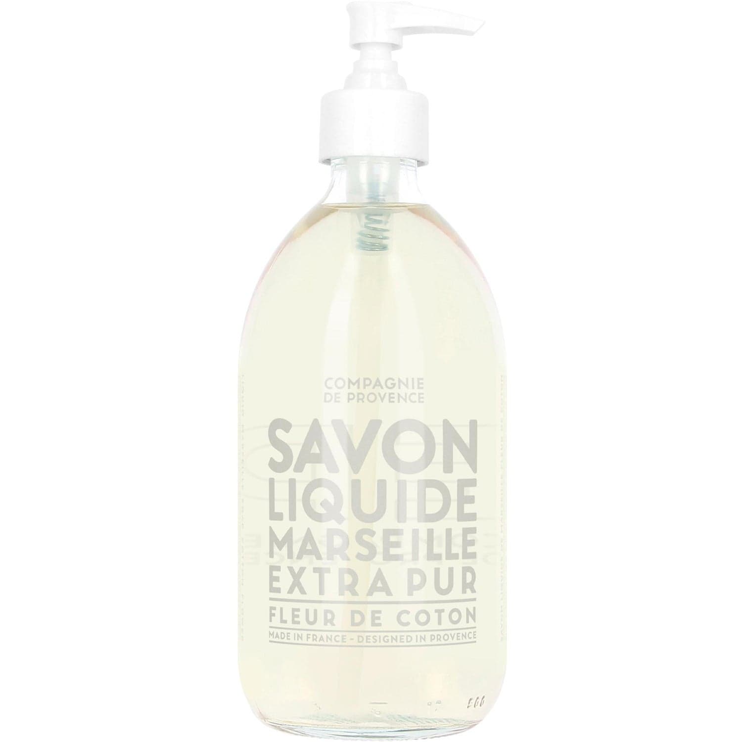 Compagnie De Provence Liquid Soap (Glass Bottle) Cotton Flower 49