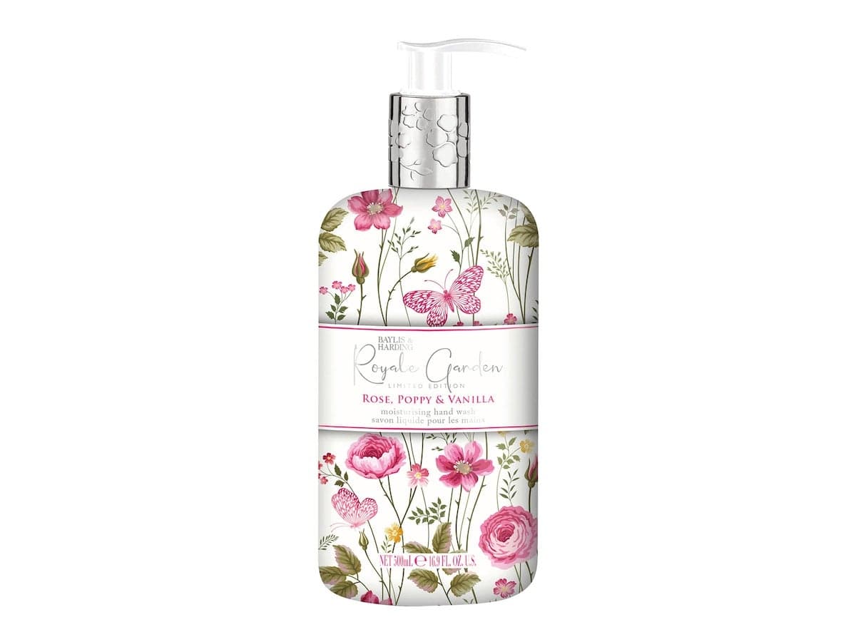 Baylis & Harding Royale Garden Hand Wash Poppy & Vanilla - 500 ml