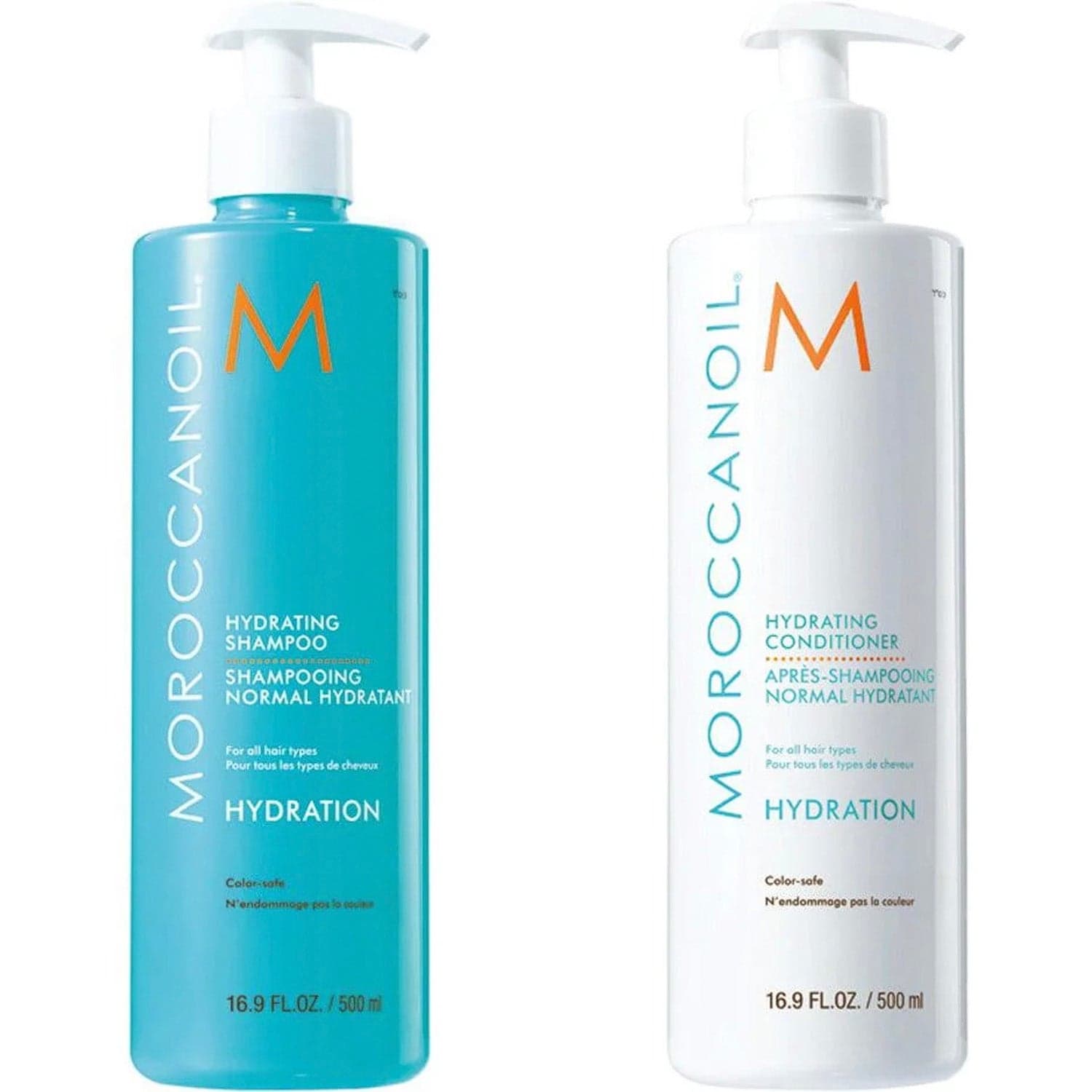 Moroccanoil Duo Hydration Schampoo + Conditioner 500 ml + 500 ml - 1015 ml
