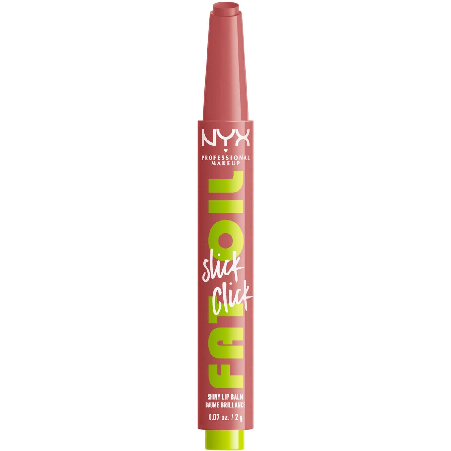 NYX Professional Makeup Fat Oil Slick Click Lip Balm 19 Caption This - 2 g