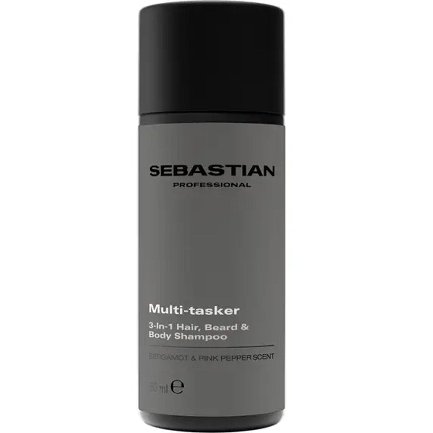 Sebastian Professional Multitasker for Men 3-in-1 Hair, Beard and Body Shampoo - 50 ml
