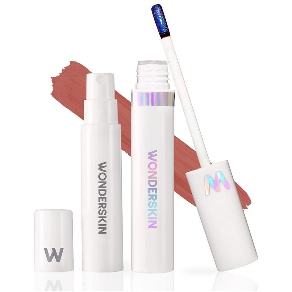Wonderskin Wonder Blading Peel & Reveal Lip Stain Kit Lovely (Chestnut Brown) - 4 ml