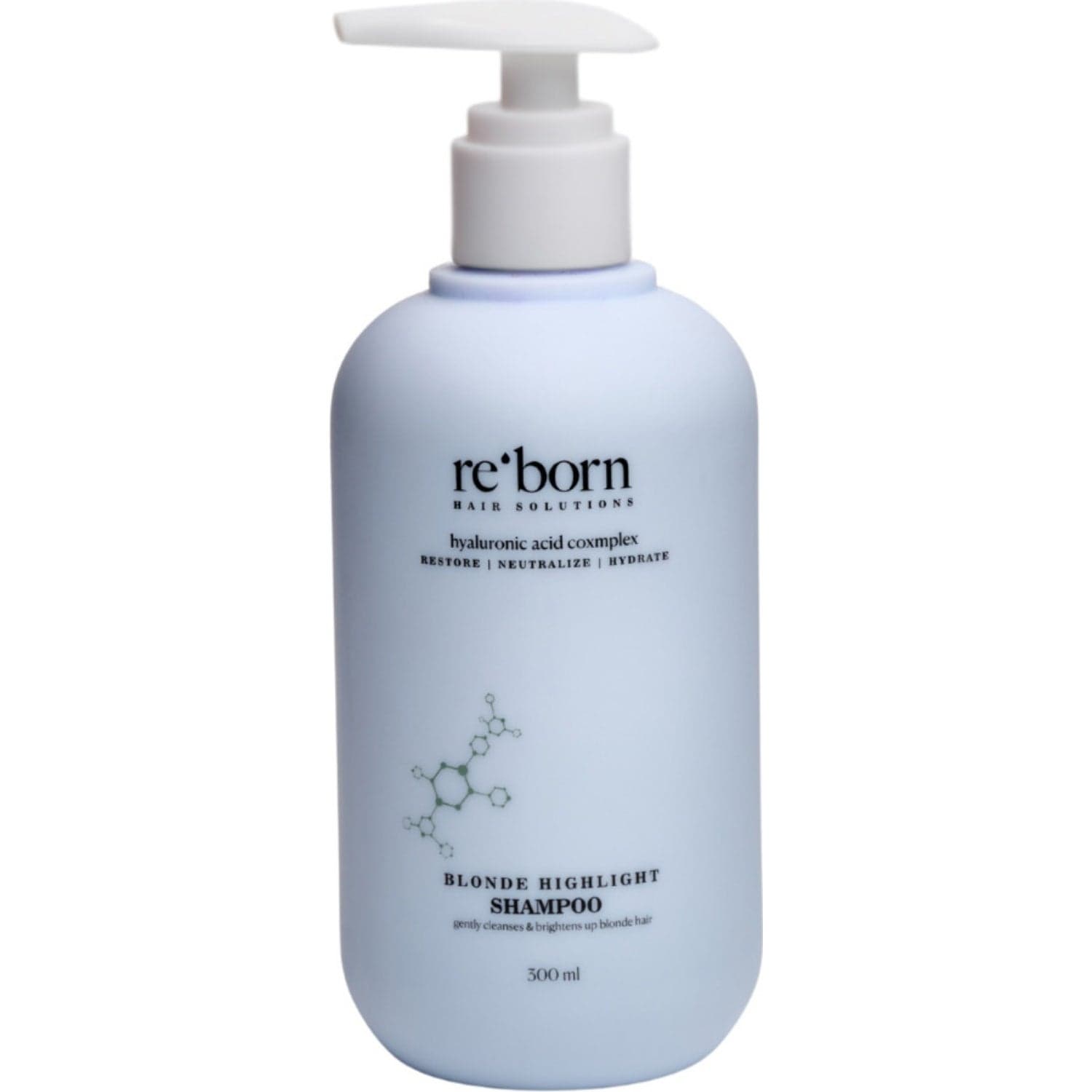 Re-Born Hair Solution Re-Born Hairsolutions Blonde Highlight Shampoo 300 ml