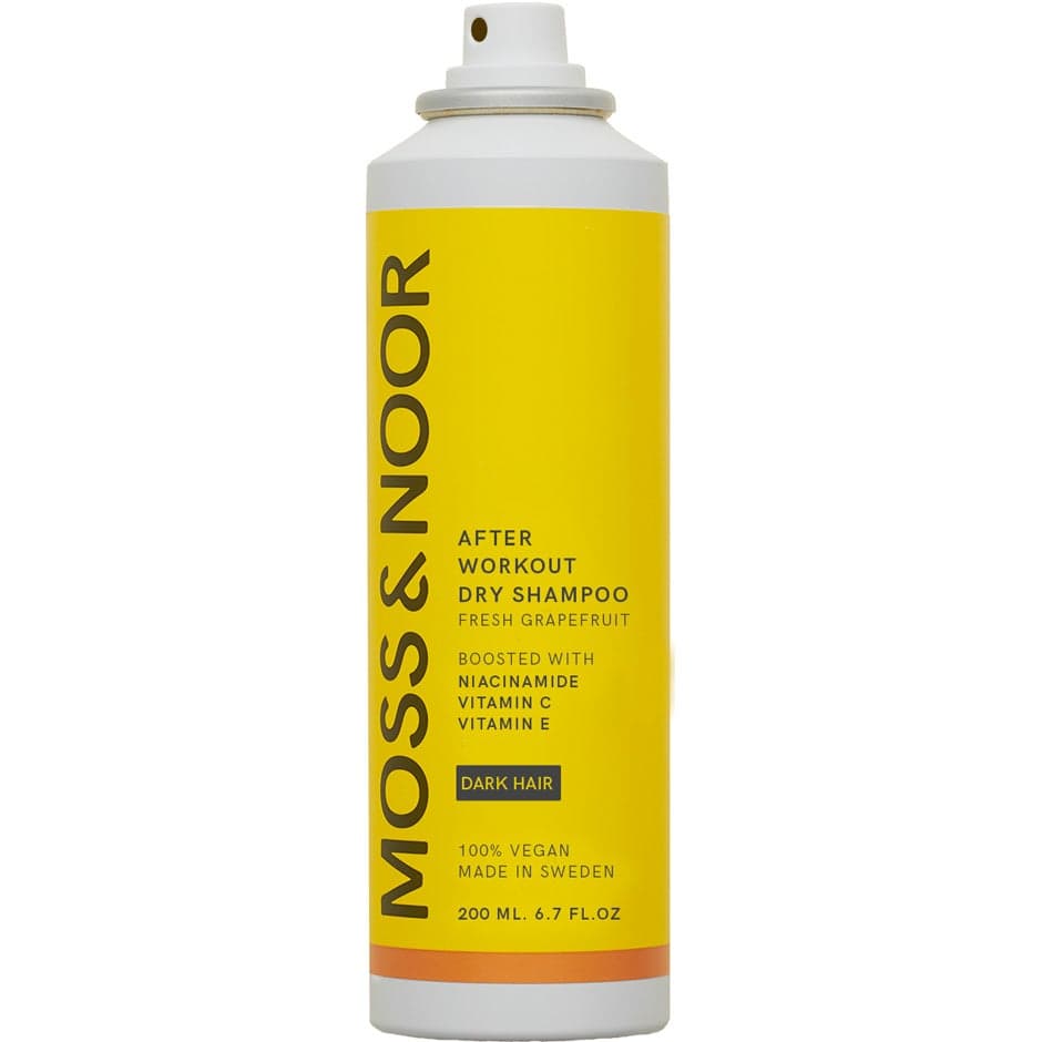 Moss & Noor After Workout Dry Shampoo 200 ml – Dark Hair