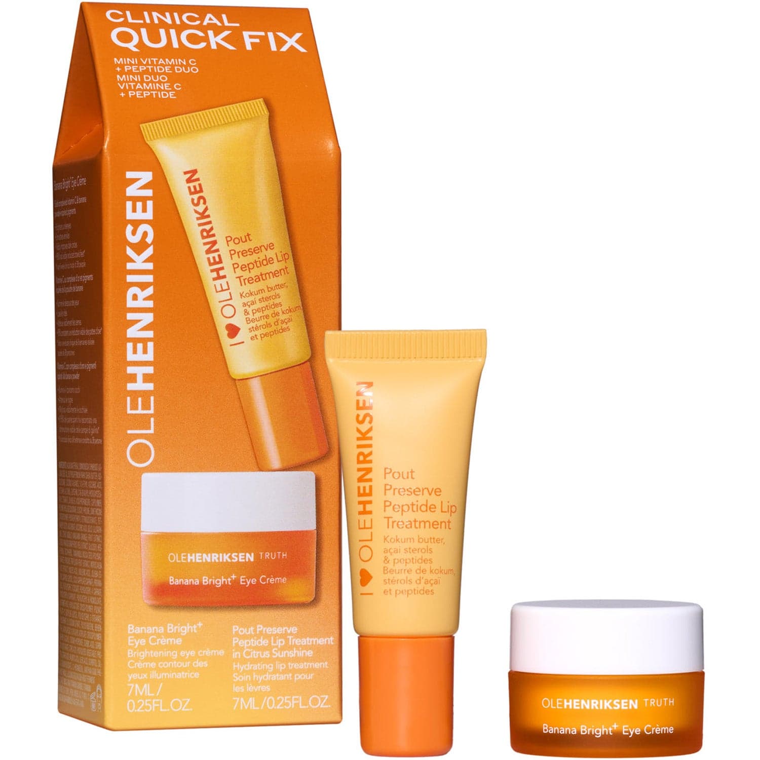Ole Henriksen Clinical Quick Fix Mini Set Vitamin C + Peptide Duo - 14 ml