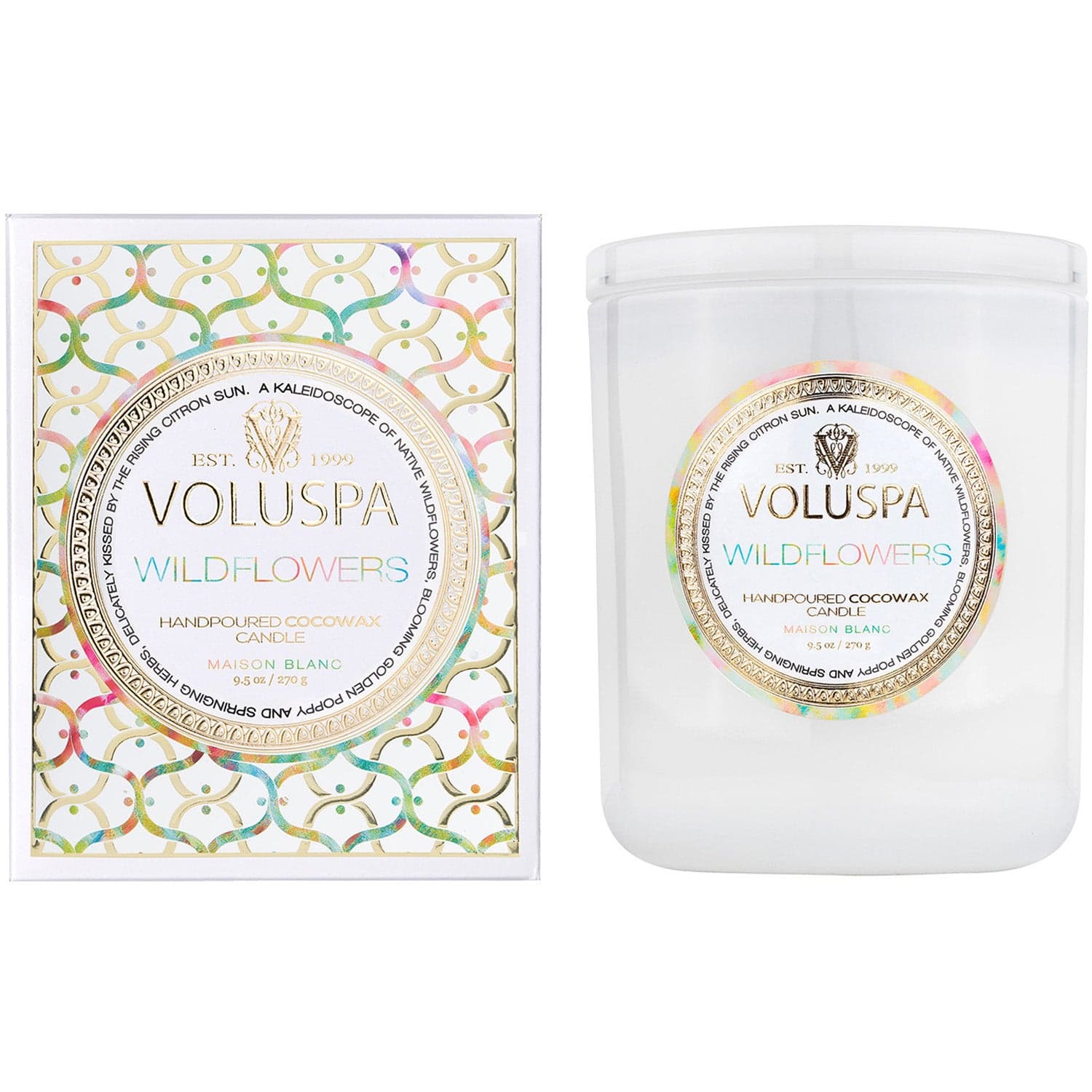 Voluspa Classic Boxed Candle Wildflowers - 269 g