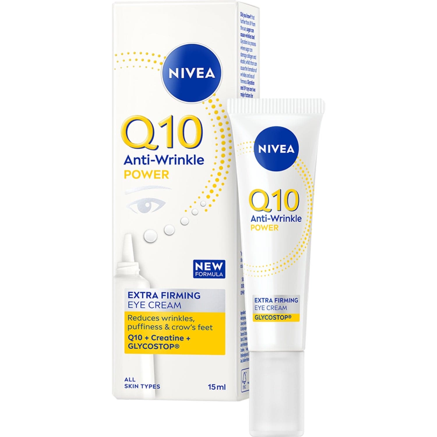 NIVEA Q10 Power Firming Eye Cream 15 ml