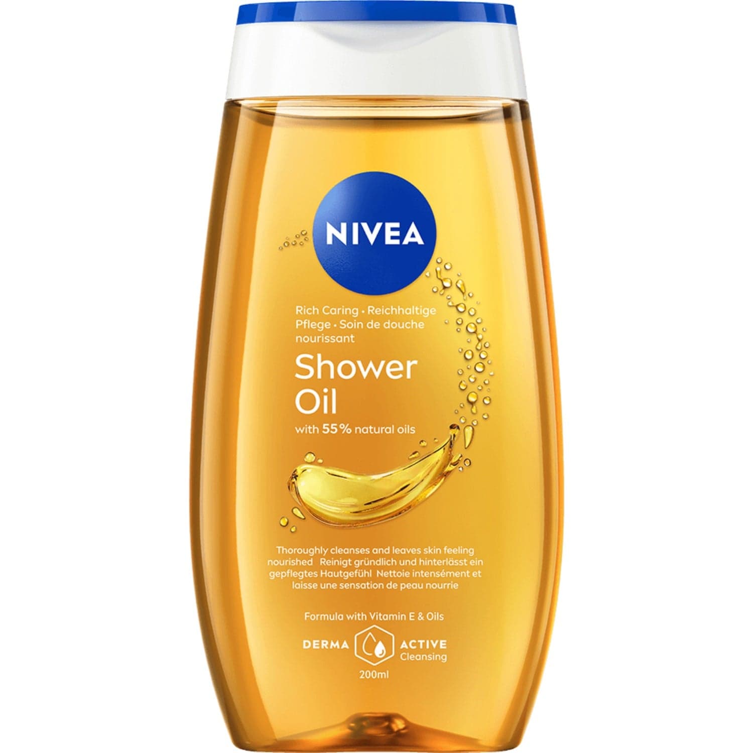 NIVEA Rich Caring Shower Oil 200 ml