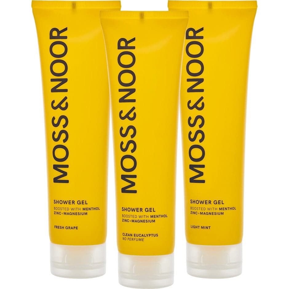 Moss & Noor After Workout Shower Gel Mixed 150 ml 3 kpl