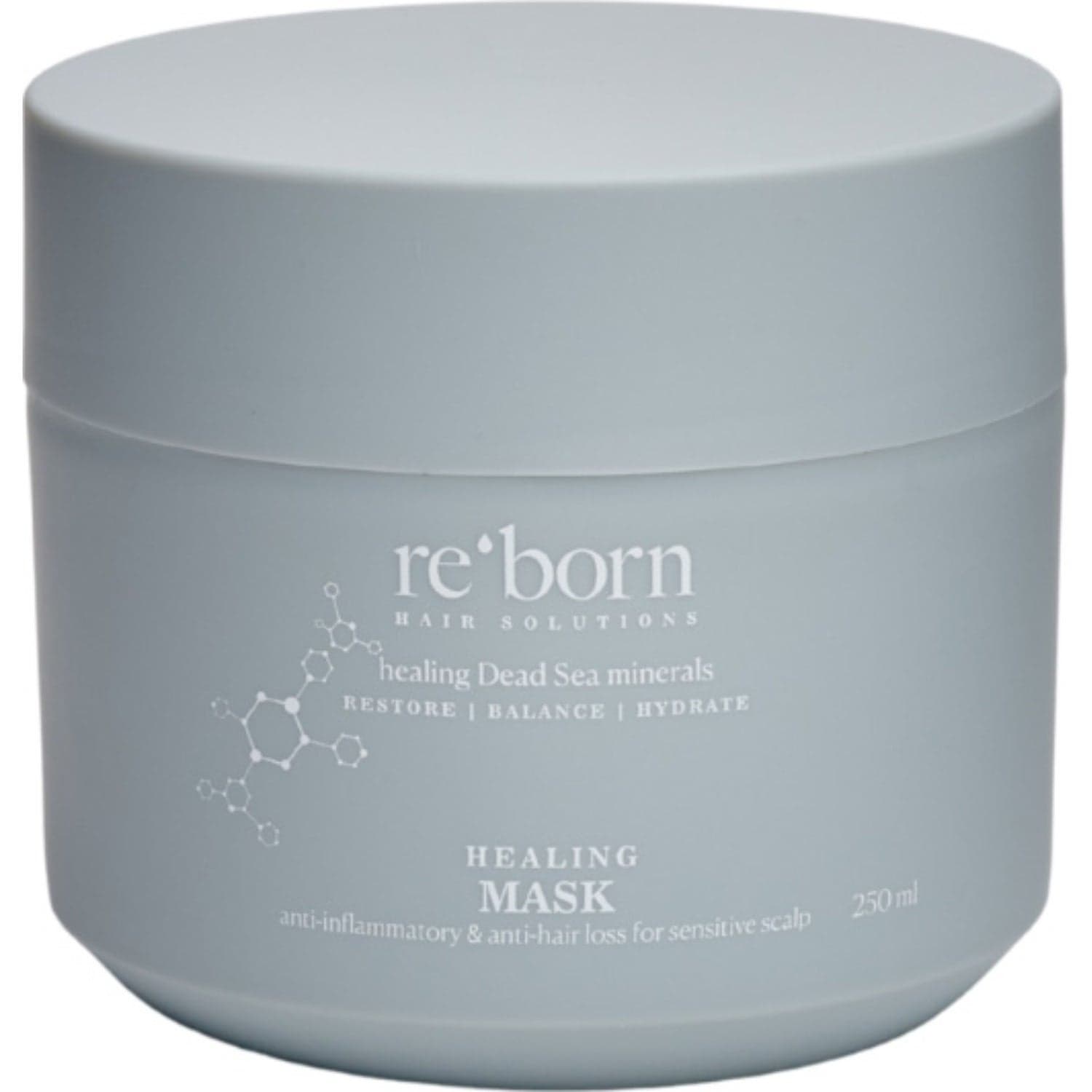 Re-Born Hair Solution Healing/Black Mud Mask 250 ml