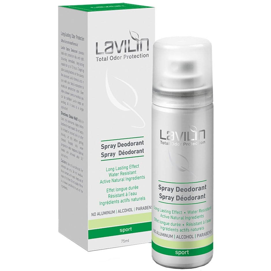 Lavilin 72h Deodorant Spray- Sport with probiotics 75 ml