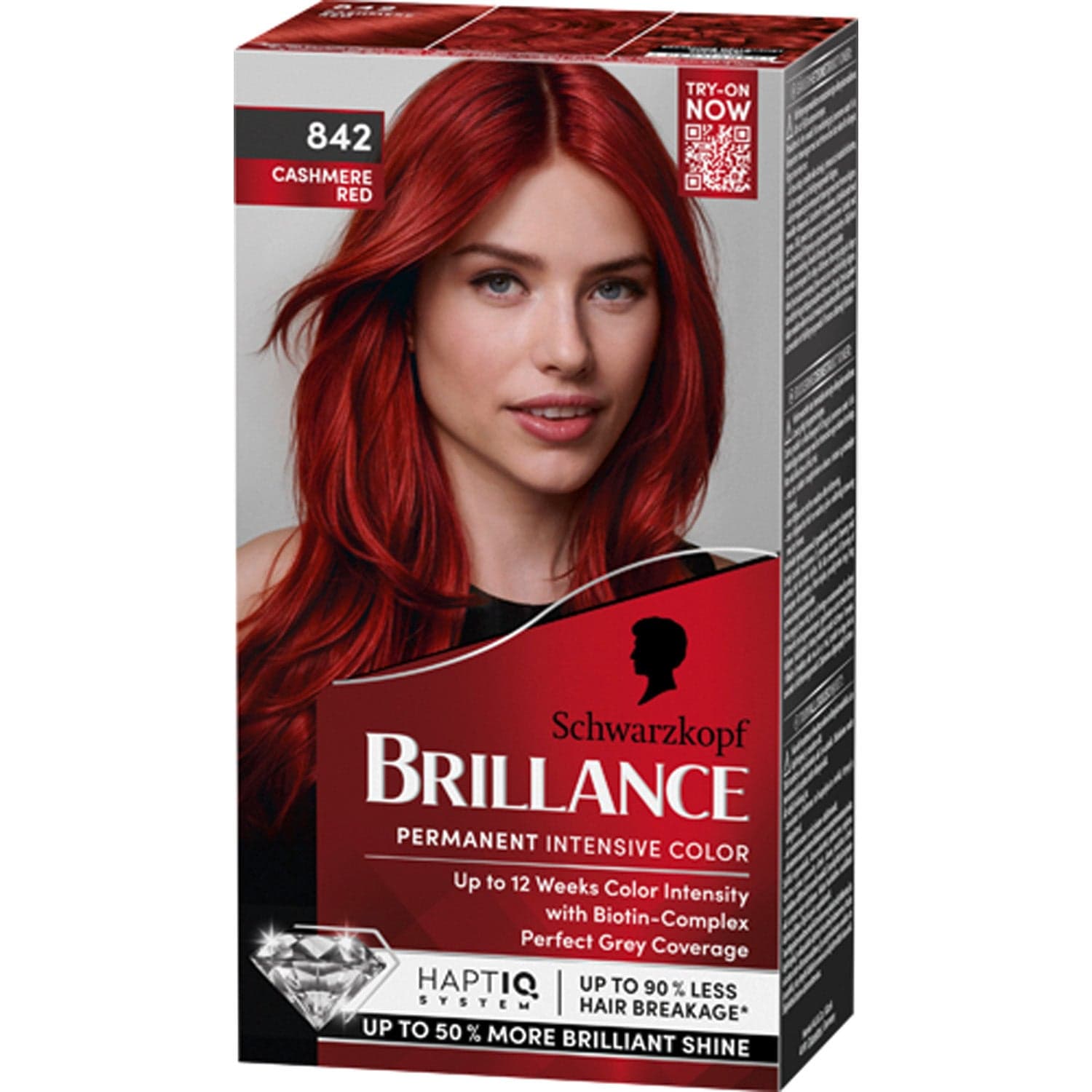 Schwarzkopf Brillance 842 Cashmere Red - 1 pcs