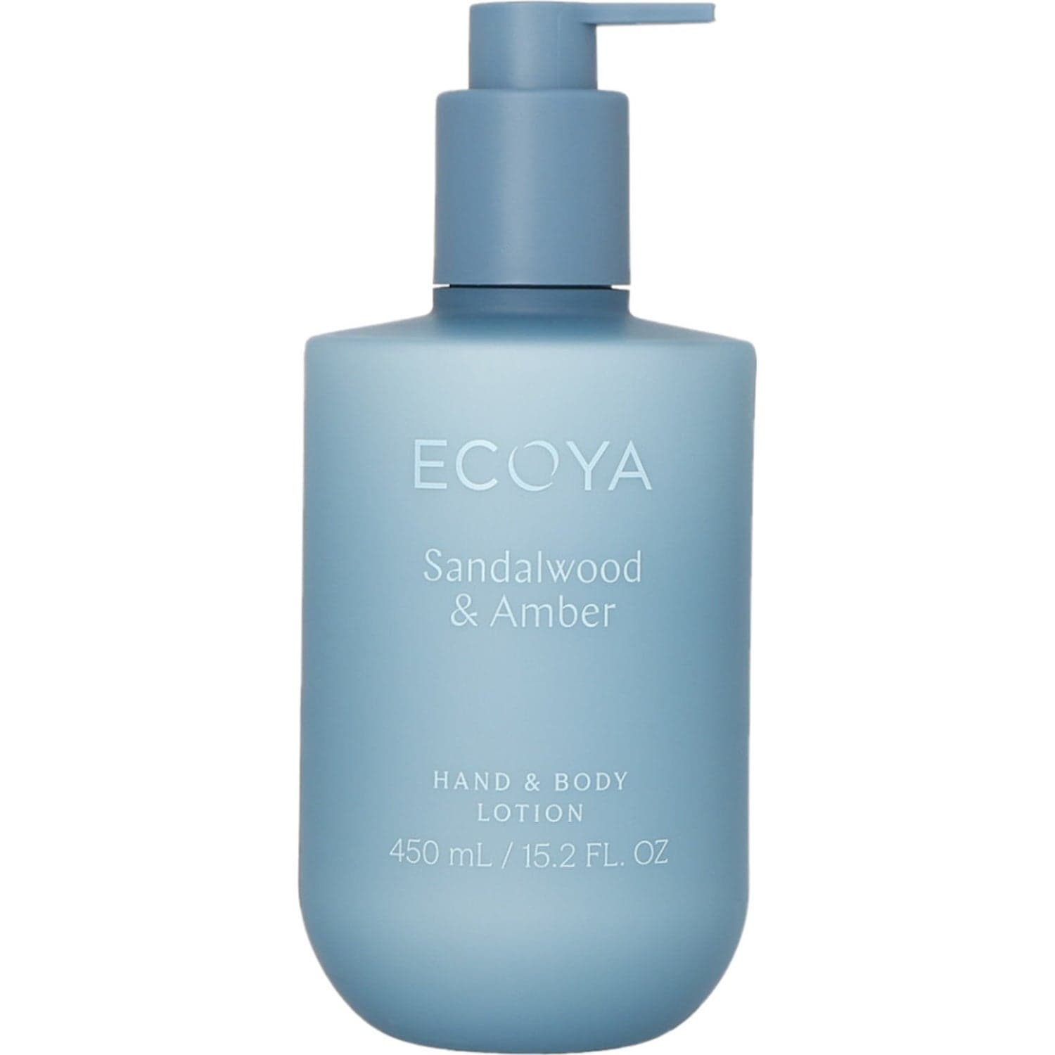 Ecoya Hand & Body Lotion Sandalwood & Amber - 450 ml