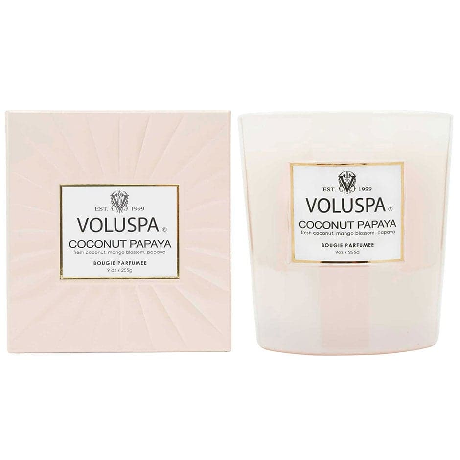 Voluspa Boxed Candle Coconut Papaya 60h - 255 g