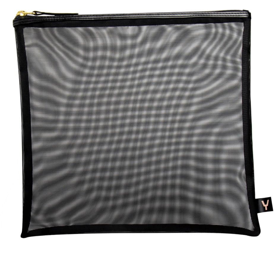 Sense of Youty Mesh Beauty Bag Black Large