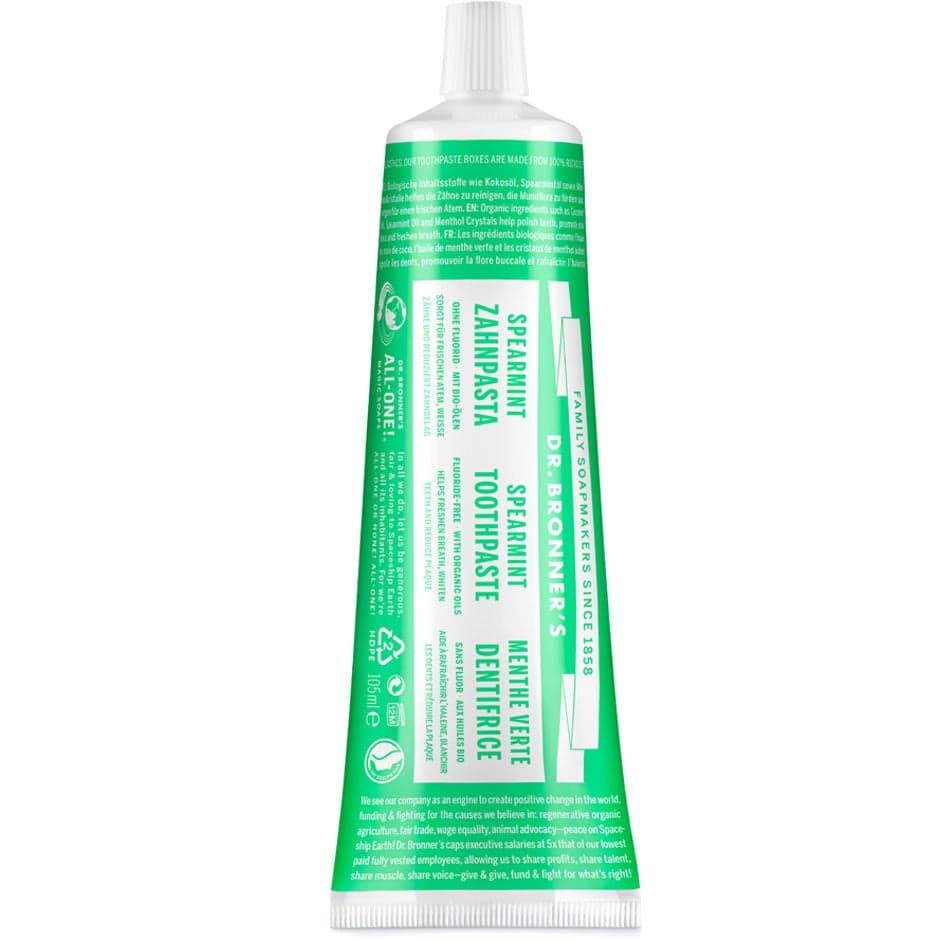 Dr. Bronner"'s Toothpaste Spearmint 140 g
