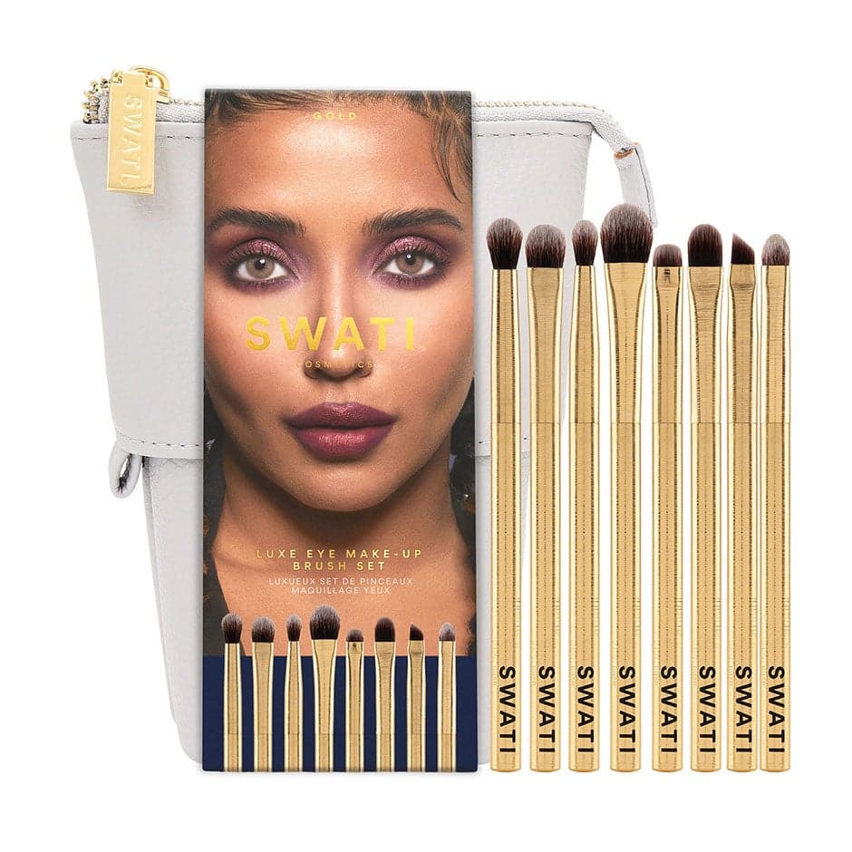 SWATI Cosmetics Deluxe Eye Brush Set 8 pcs