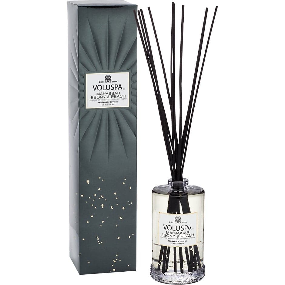 Voluspa Makassar Ebony & Peach Fragrant Oil Diffuser - 192 ml