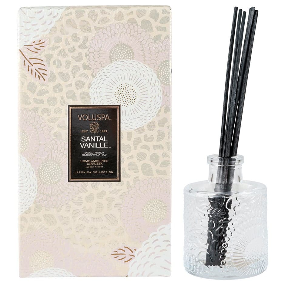 Voluspa Reed Diffuser Santal Vanille - 100 g