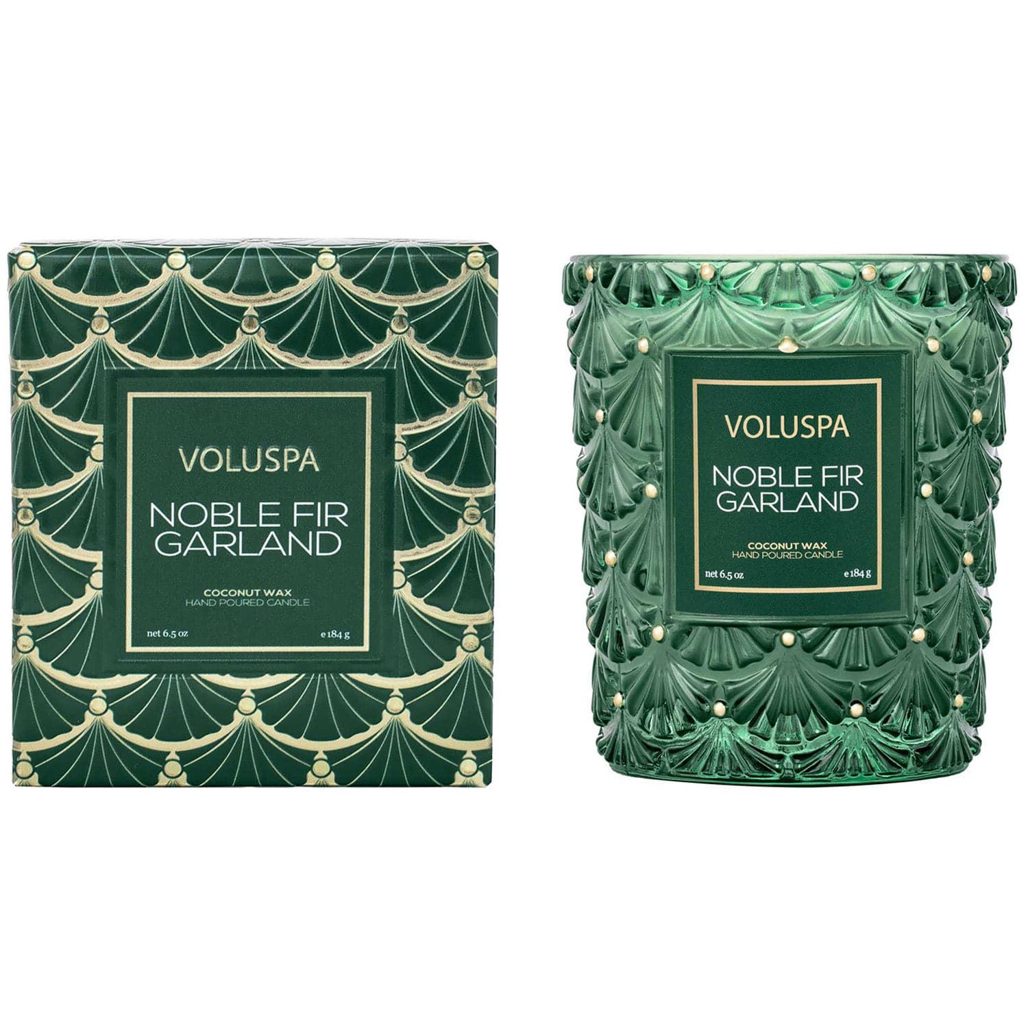 Voluspa Classic Boxed Candle Noble Fir Garland - 184 g