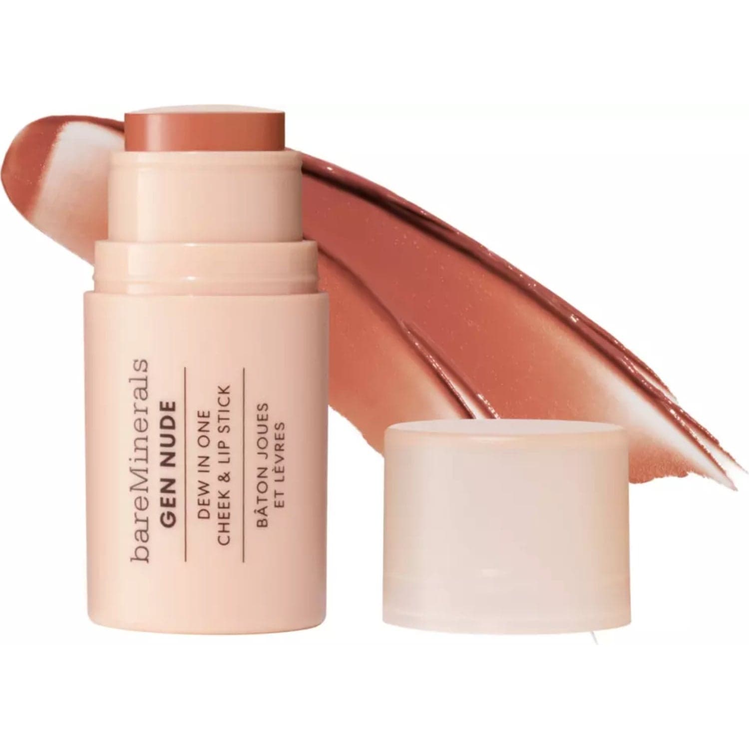 bareMinerals GEN NUDE Dew in One Cheek & Lip Stick Bare Necessity - 4.5 g