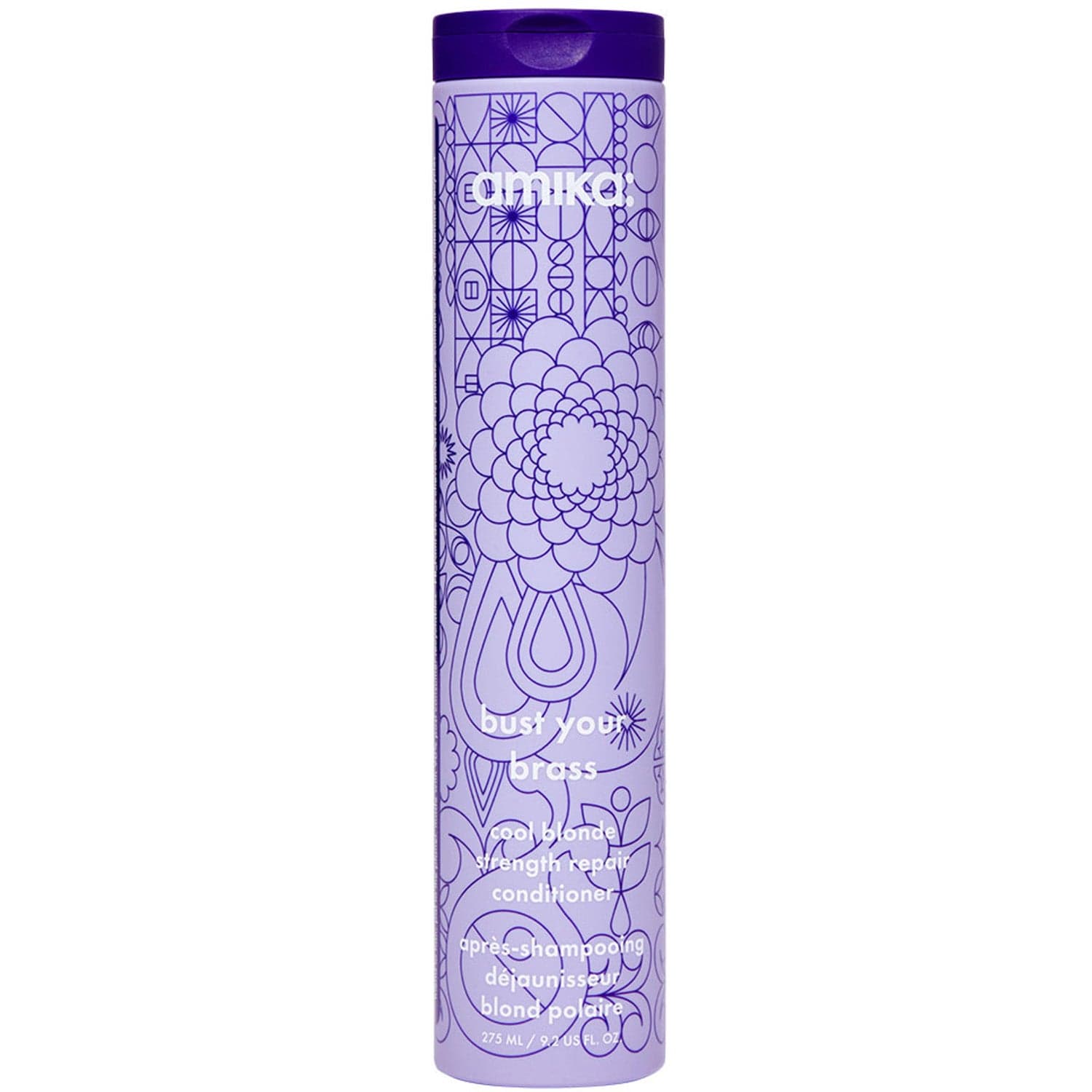 Amika Bust Your Brass Cool Blonde Repair Conditioner Conditioner - 275 ml