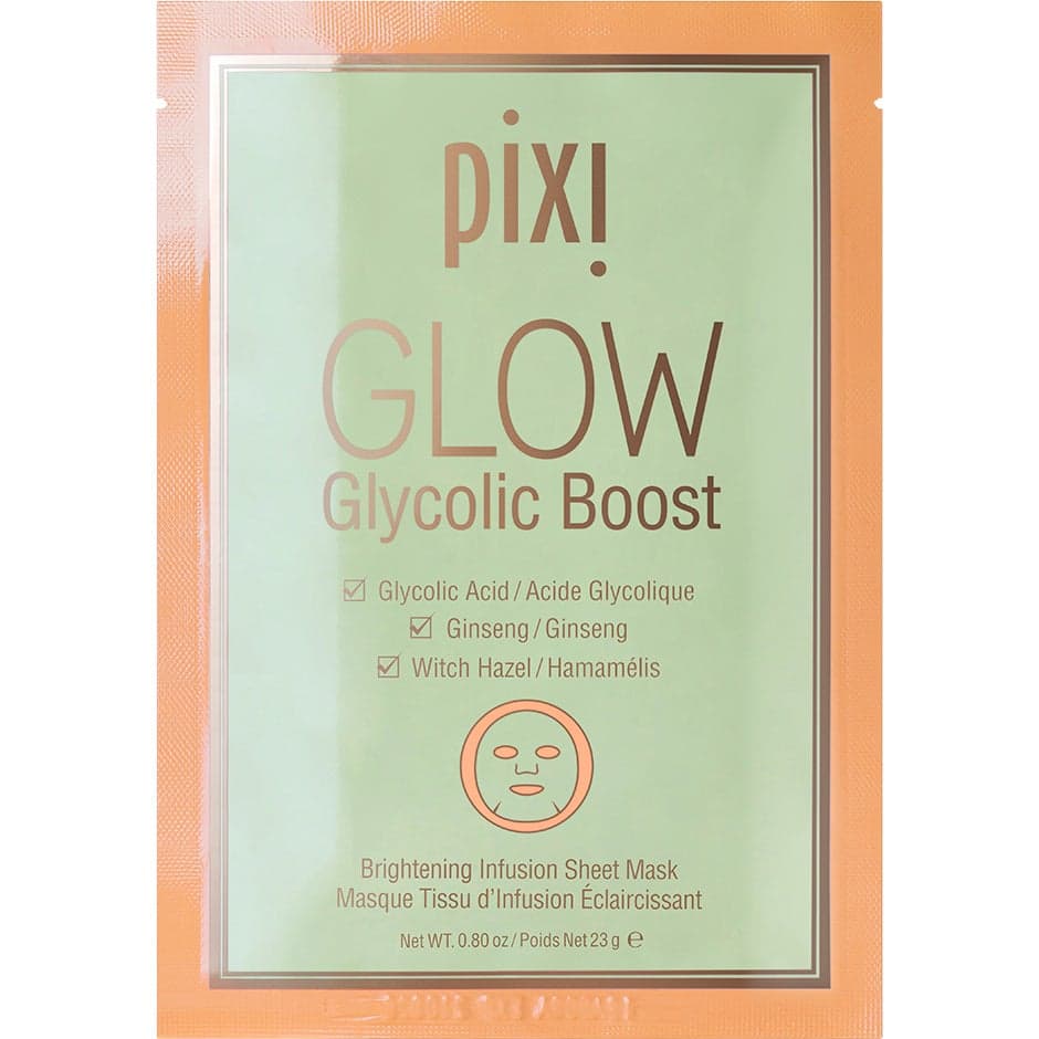 Pixi GLOW Glycolic Boost Sheet Masks 3Pcs - 3 pcs
