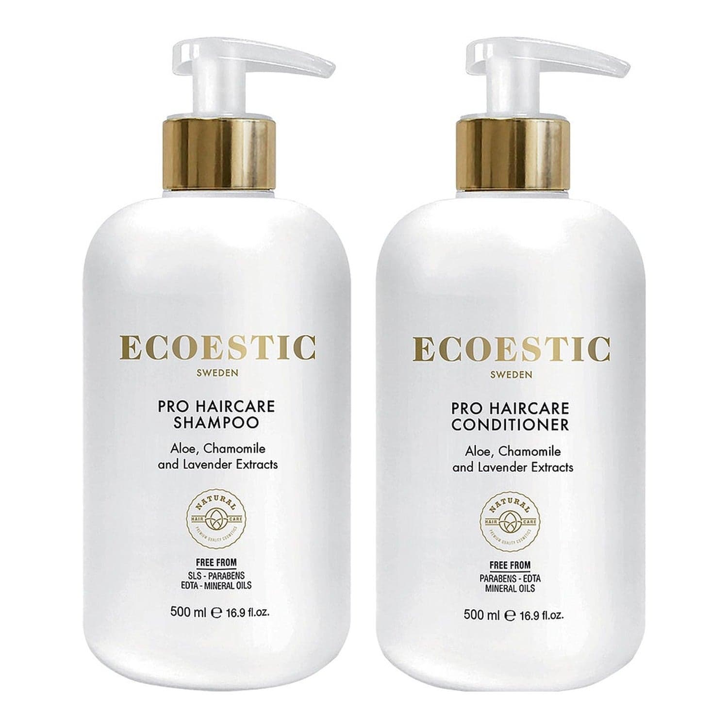 ECOESTIC Hair Restore Set Shampoo 500 ml & Deep Conditioner 500 ml - 1000 ml