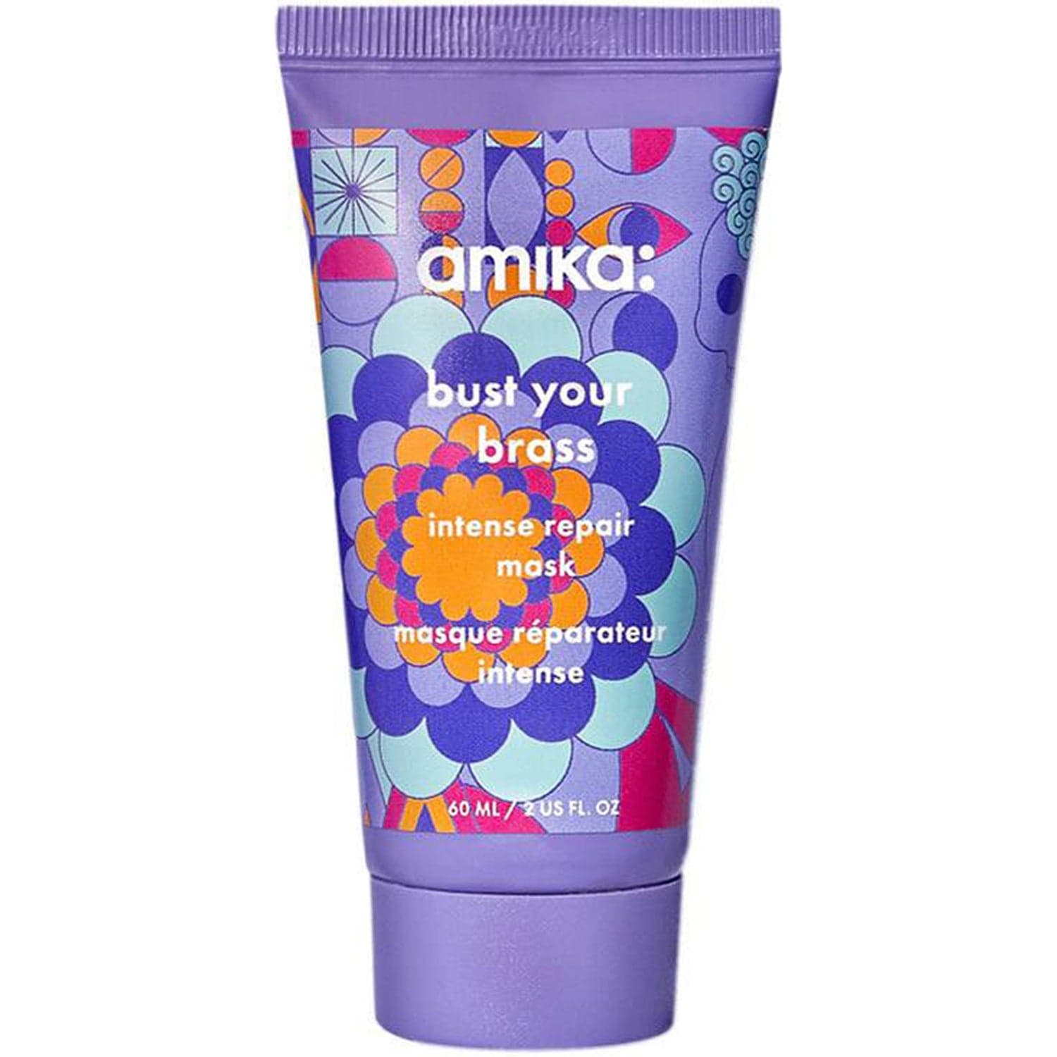 Amika Bust Your Brass Cool Blonde Intense Repair Mask 60 ml