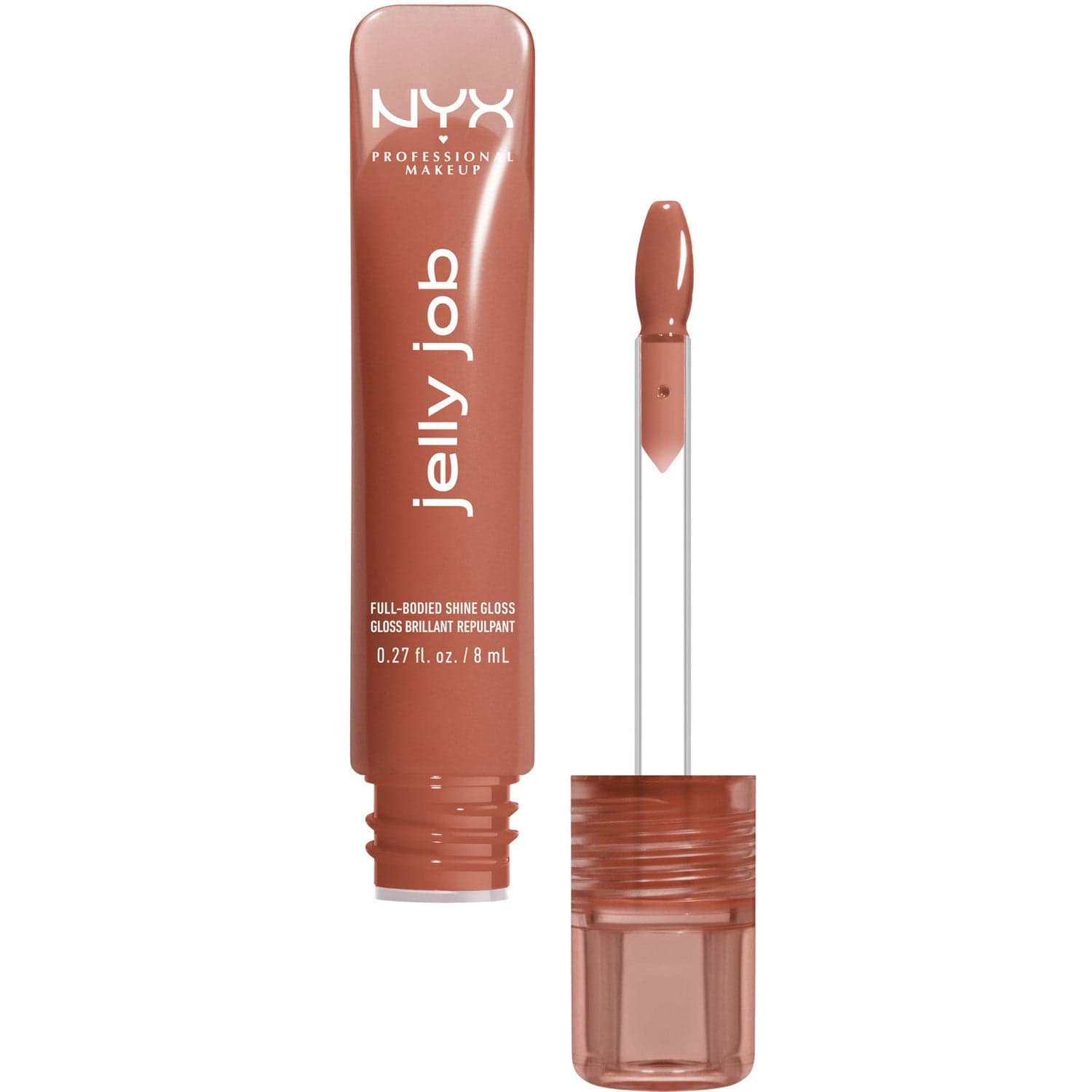 NYX Professional Makeup Jelly Job Lip gloss 04 Toast N Jelly - 8 ml